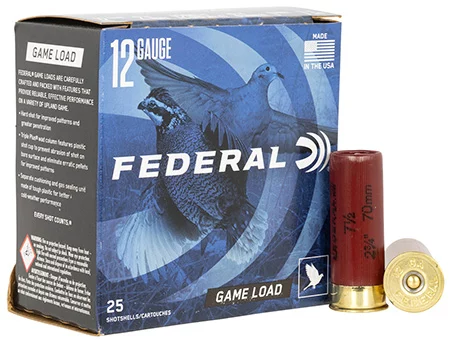 Federal Ammunition 12 Gauge – 25rd