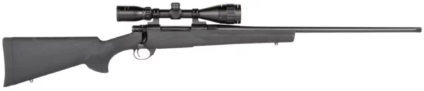 Howa HGP23PRCB M1500 Gamepro Gen2 300 PRC 3+1 24" Threaded Barrel, Blued Metal Finish, Black Fixed Hogue Pillar-Bedded Overmolded Stock, Includes GamePro 4-12x40mm Scope