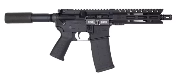 Diamondback DB1912K001 DB15 AR Pistol Carbine Length 5.56x45mm NATO 7" 30+1 Black Buffer Tube Stock
