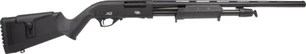 Rock Island YPA20H22B All Generations Youth 20 Gauge 3" 5+1 22" Black Anodized Barrel, Black Fixed w/Adj Cheek Rest Stock