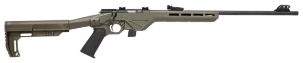 Citadel CIT22LRBLTFDE Trakr  22 LR 10+1 18" Blued Steel Barrel & Receiver, Flat Dark Earth Synthetic Stock