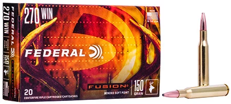 Federal Ammunition .270 Winchester 150gr BONDED – 20rd