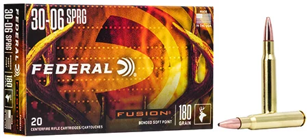 Federal Ammunition .30-06 Springfield 180gr BONDED – 20rd