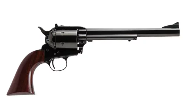 Cimarron CA360 Bad Boy  44 Rem Mag 6 Shot, 8" Blued Octagon/Rifled Steel Barrel, Cylinder & Frame w/Walnut Army Grip, Target Sights, Exposed Hammer