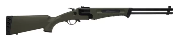 Savage Arms 23002 42 Takedown 22 LR 20" 410 Gauge Matte Black /Olive Dark Green Synthetic Stock