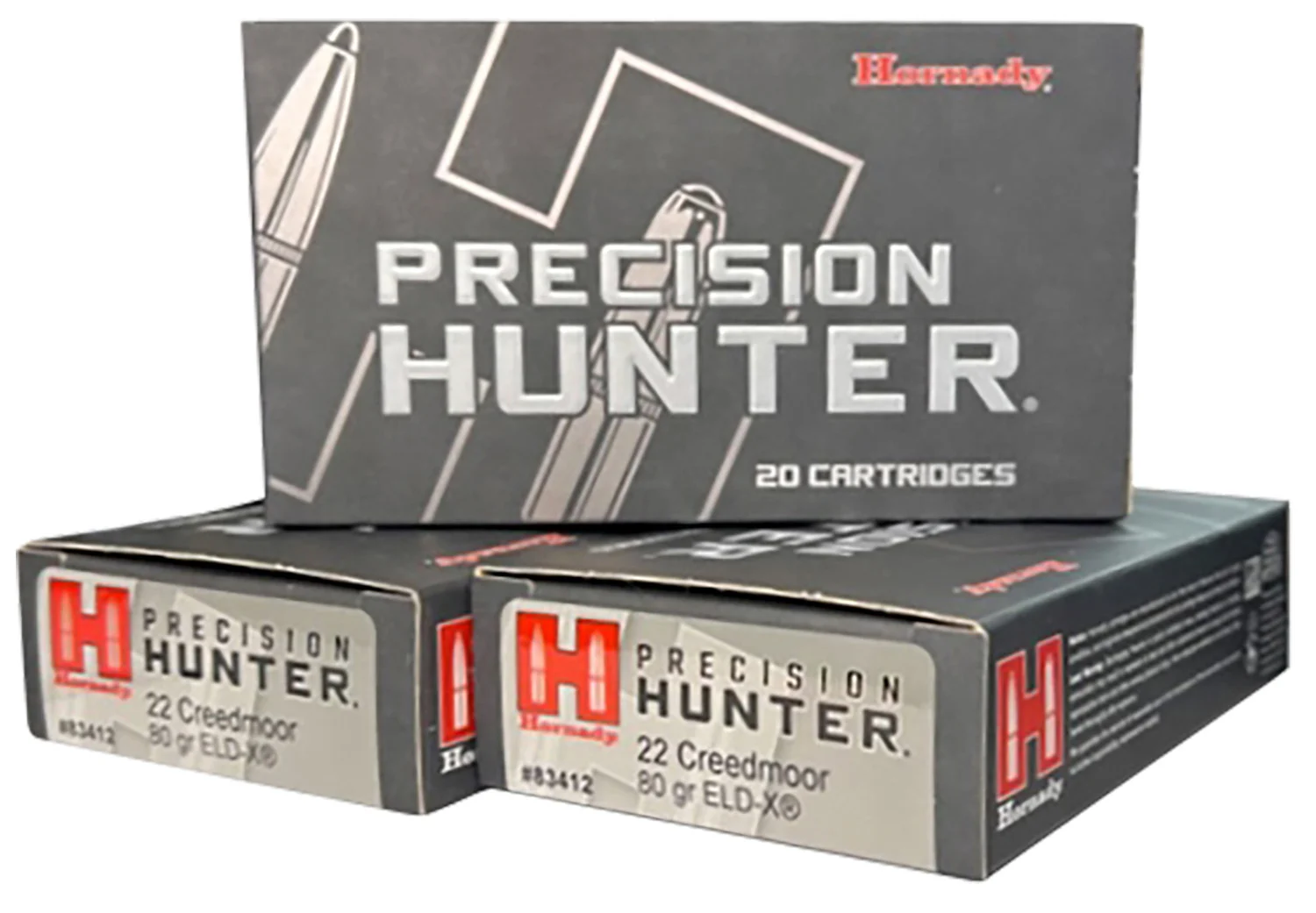 Hornady .22 Creedmoor 80gr ELD-X – 20rd