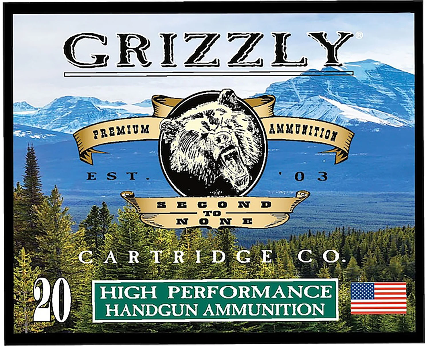 Grizzly-Ammo .44 Magnum 240gr – 20rd