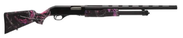 Stevens 22560 320 Compact 20 Gauge 3" 5+1 26" Matte Black Barrel, Muddy Girl Synthetic Stock Ambidextrous Includes Modified Choke Tube