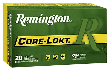 Remington Ammunition 21507 Core-Lokt 25-06Rem 100gr Pointed Soft Point Core-Lokt 20 Per Box/10 Case