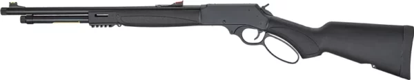 HENRY X MODEL LEVER 45/70 - 19.8" TB BLUED BLACK SYN. - Image 2