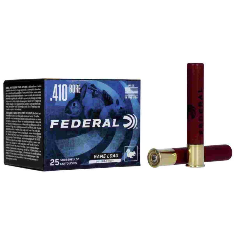 Federal Ammunition .410 Bore Brass – 25rd