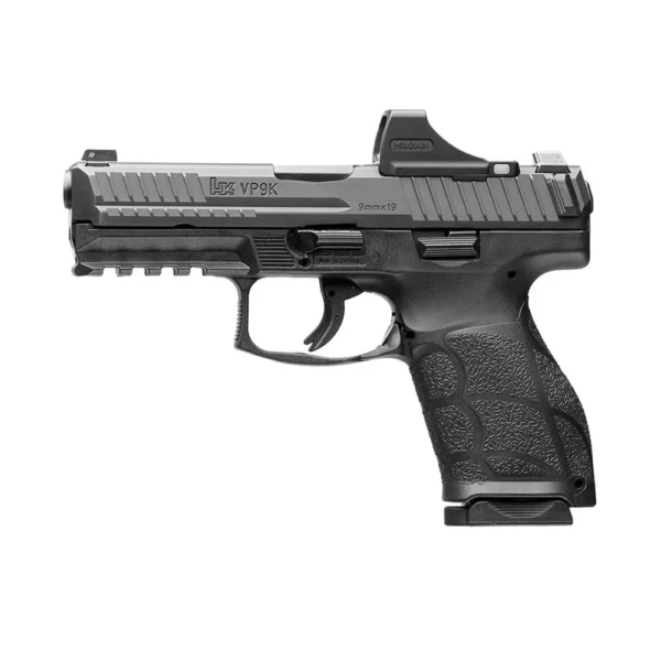 H&K VP9A1 K OE HOLOSUN SCS Handgun 9mm Luger 10rd Magazines (2) 4.09" Barrel Black with Holosun