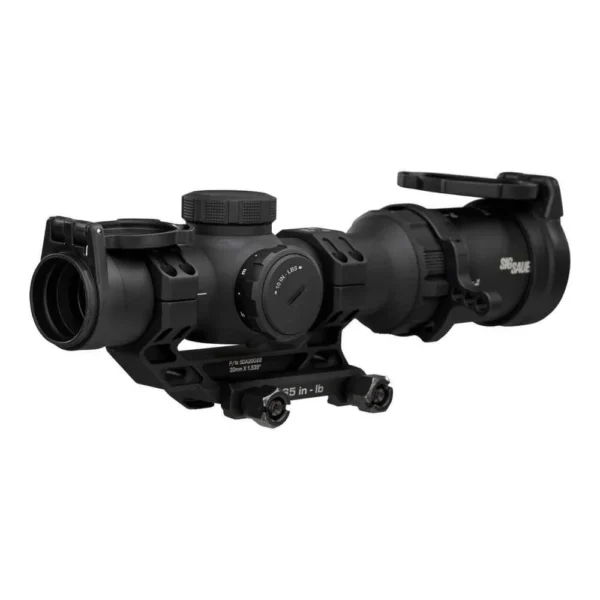 Sig Sauer Tango-MSR Compact Rifle Scope 1-6x24mm 30mm SFP BDC6 Illum Black